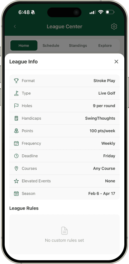 Your League, Your Way