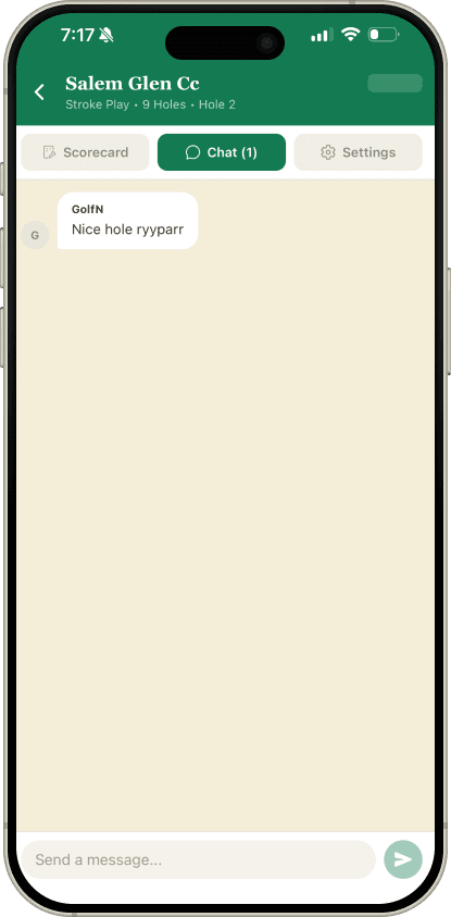 Connected on the Course